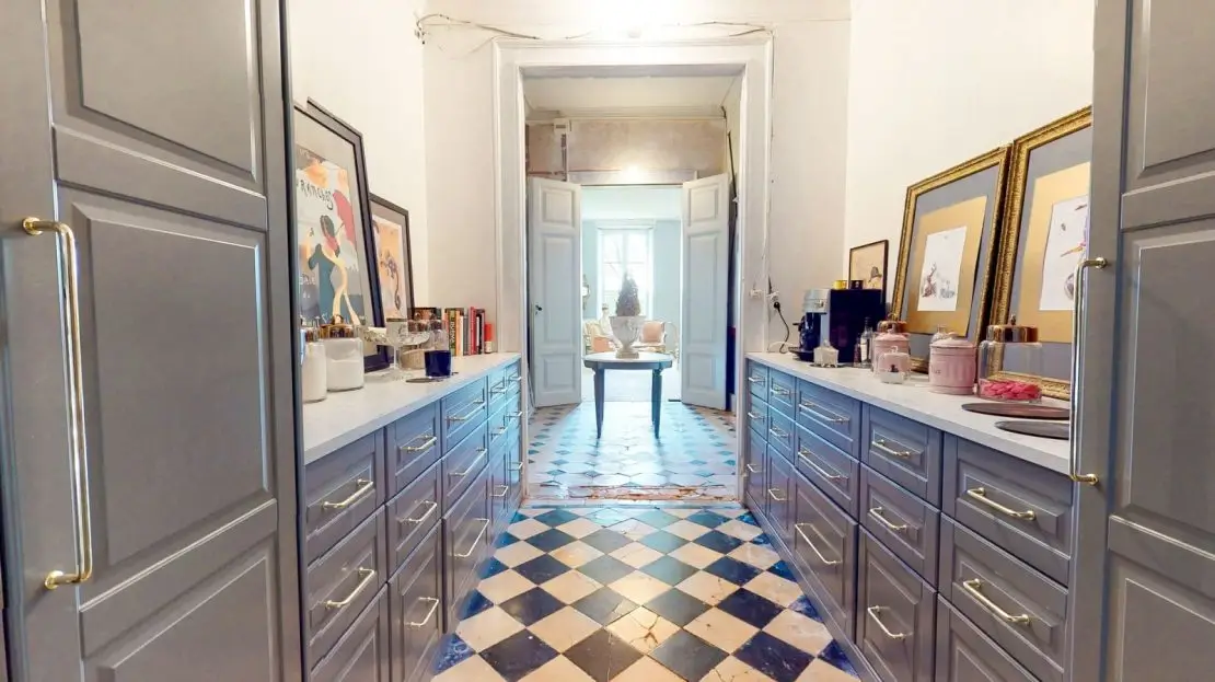 Chateau for sale left wing 2nd Kitchen