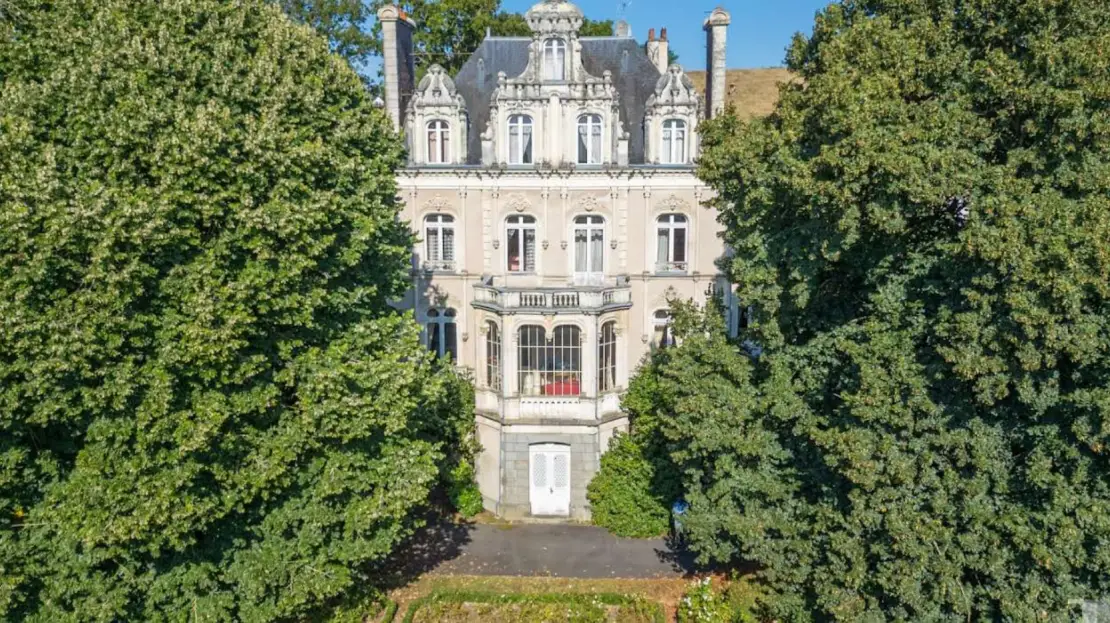 Regal French Chateau For Sale in Mayenne France