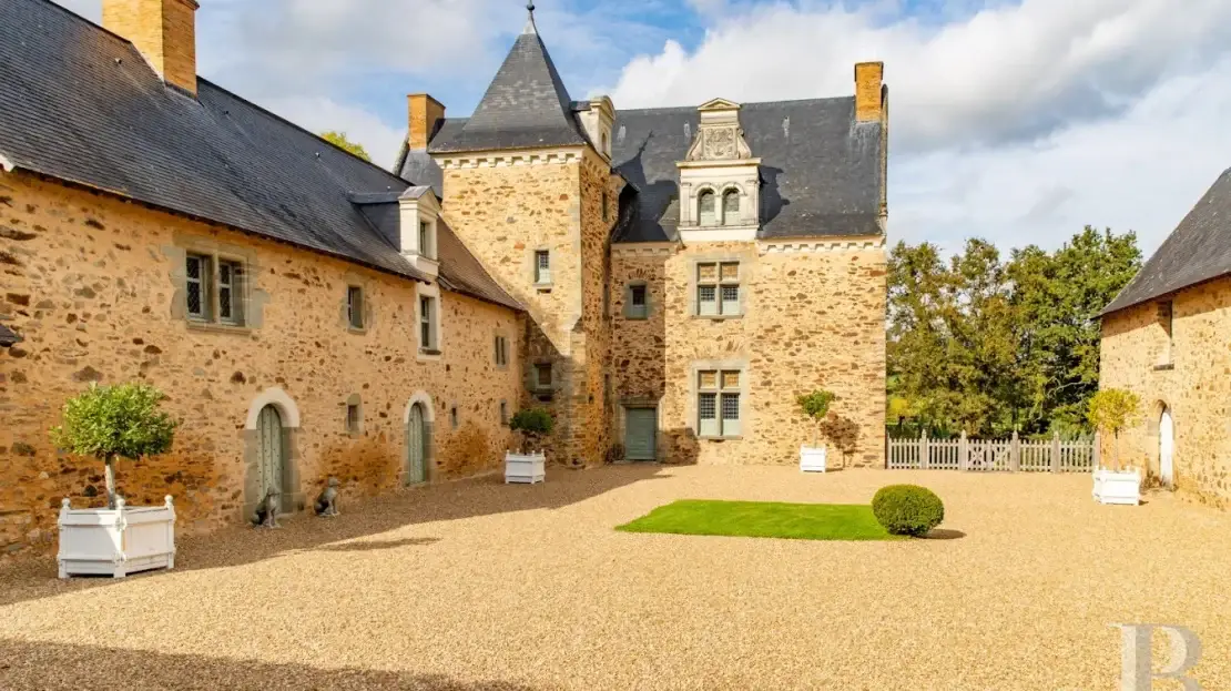 Chateau Mayenne Pays de Loire France