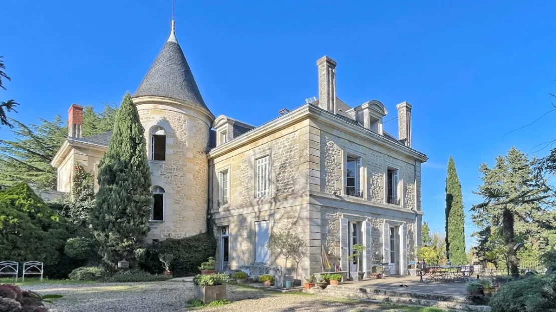 Time-Honored Chateau For Sale in Gironde Aquitaine France