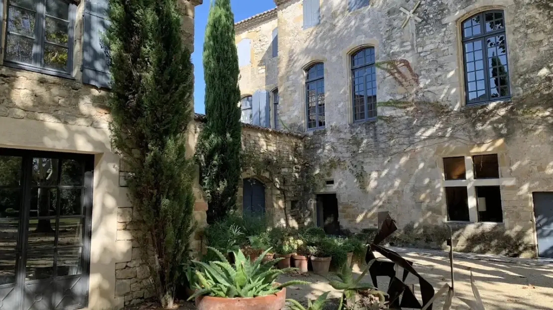 Castle Gard Languedoc Roussillon France