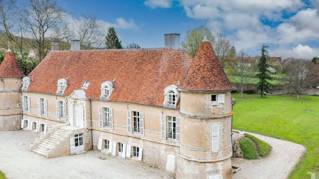 Noble Clamecy Castle For Sale in France