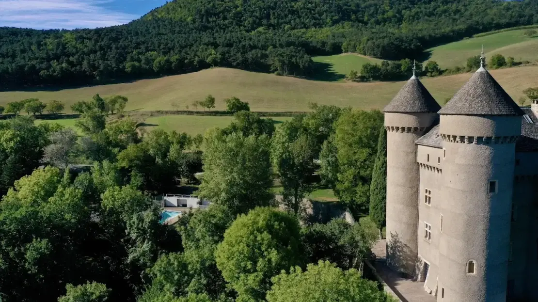 Historic Chateau with Park and Outbuildings in Aveyron for sale
